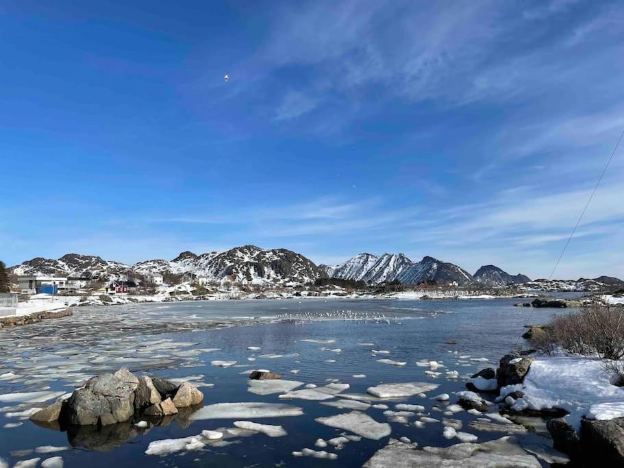 #Lofoten Leilighet Ved Sjoen バルスタ エクステリア 写真